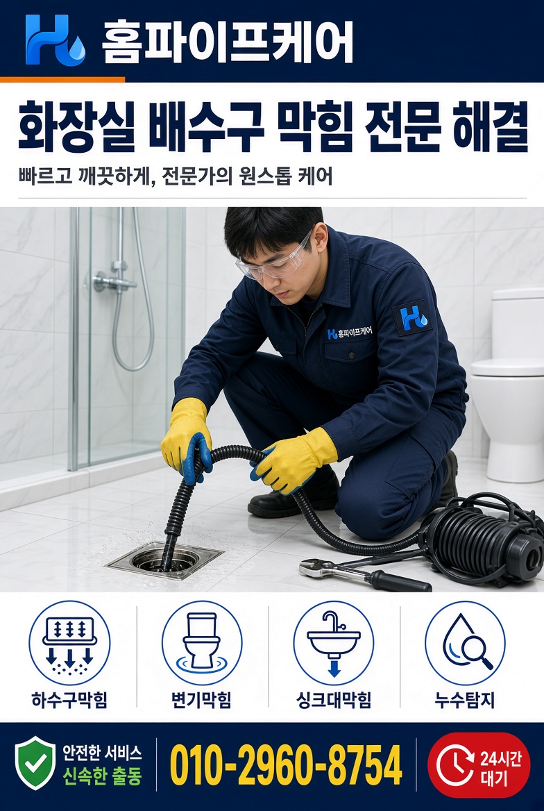 통진읍 가현리 하수구막힘 현장 사진